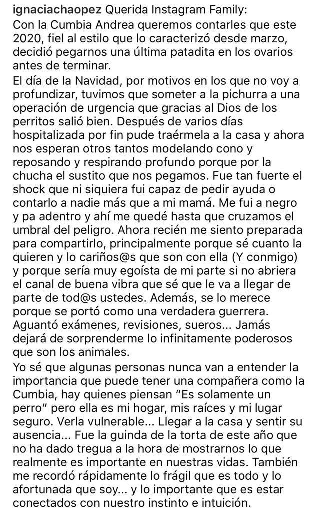 Ignacia Allamand revela inesperado drama: “Me fui a negro”