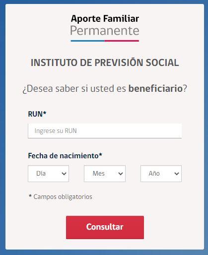 Aporte familiar permanente