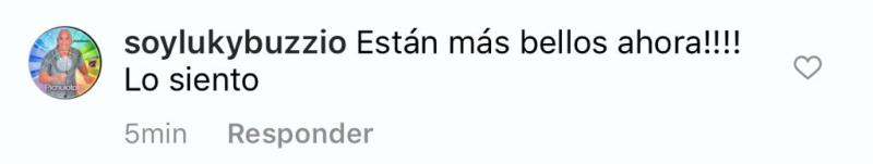 Luky Buzzio deja curioso mensaje en foto de Rafael Araneda