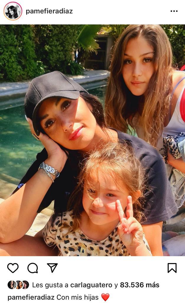 Pamela Díaz cuenta por qué no publica fotos con su hijo