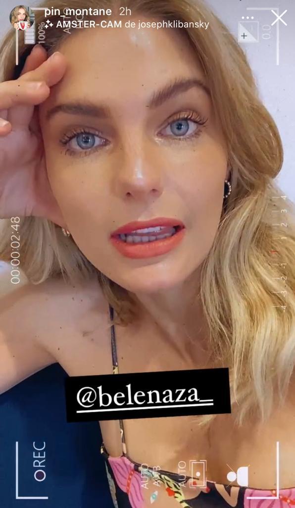 Belenaza se compara con Josefina Montané en foto matutina