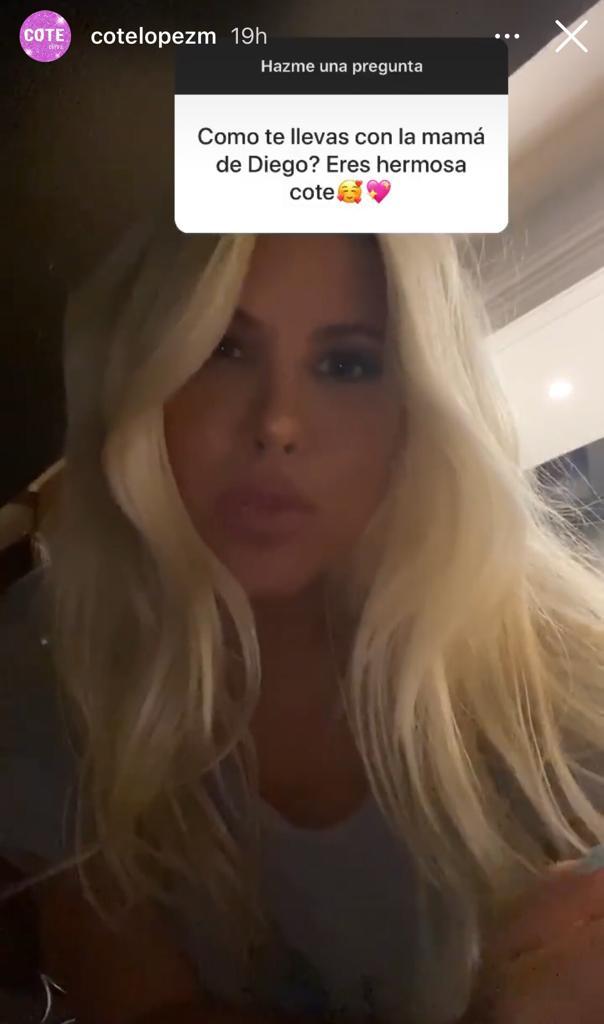 Coté López cuenta cómo se lleva con ex pareja de Luis Jiménez