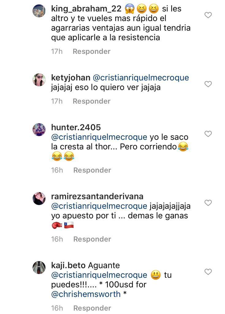 Cristián Riquelme sorprende al desafiar a “Thor” a una pelea