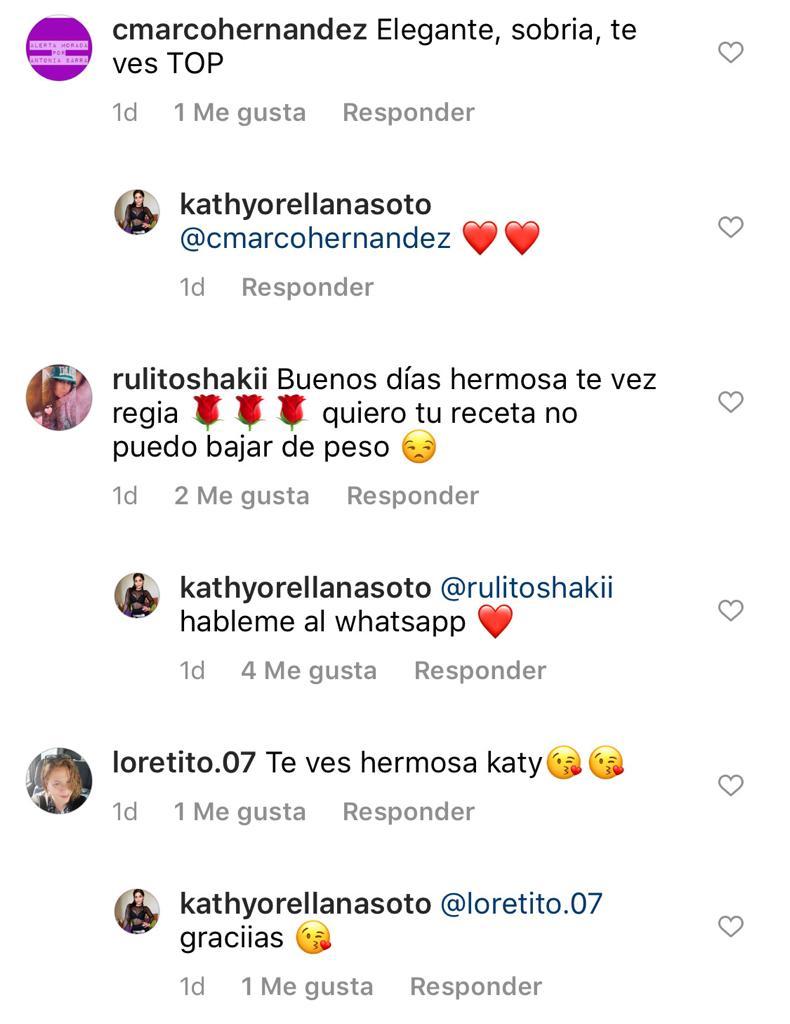 Kathy Orellana recibe elogios por mostrarse con su pelo real