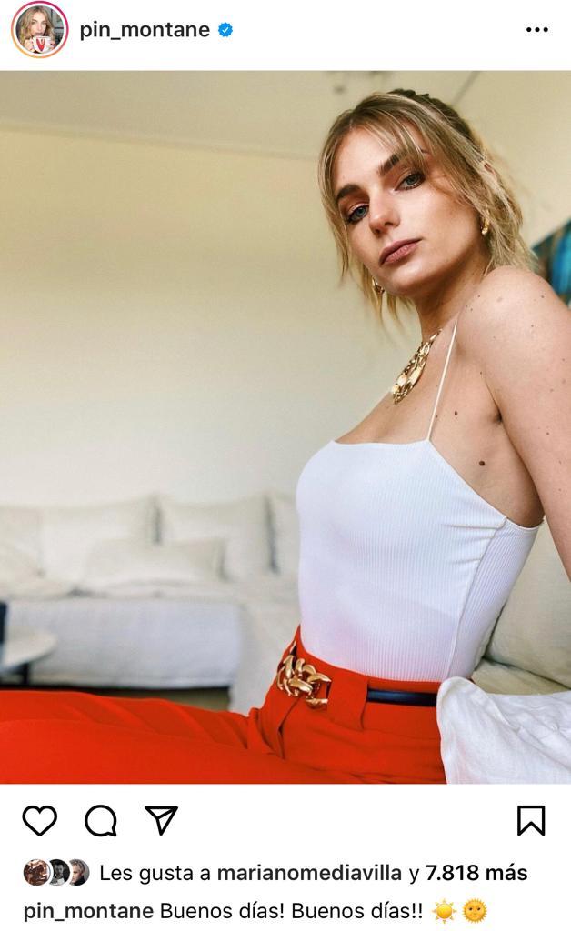 Belenaza se compara con Josefina Montané en foto matutina