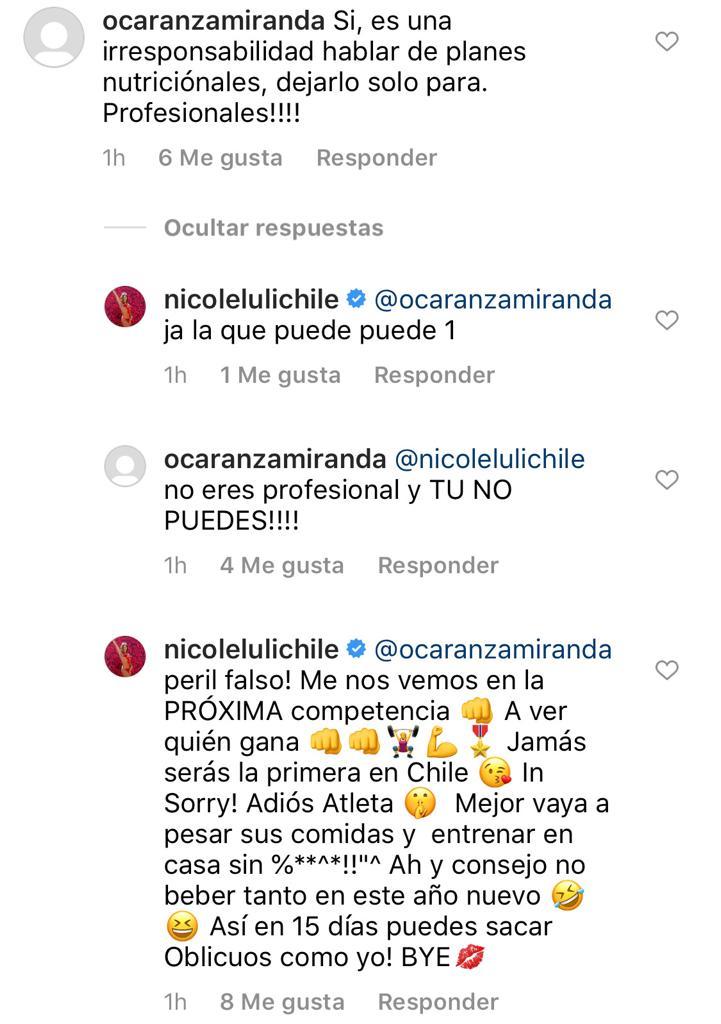 Luli se pelea con seguidores tras anunciar que hará planes nutricionales