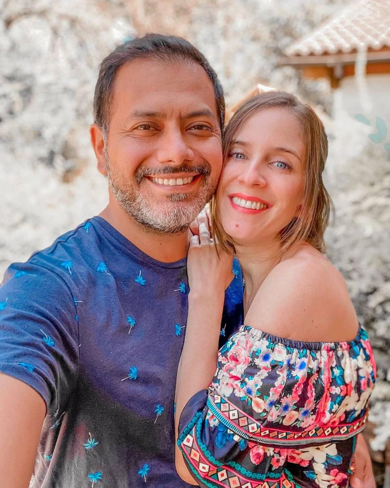 Alison Mandel y Pedro Ruminot