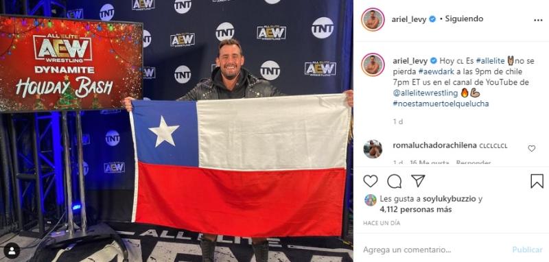 Así fue el debut de Ariel Levy en la lucha libre estadounidense