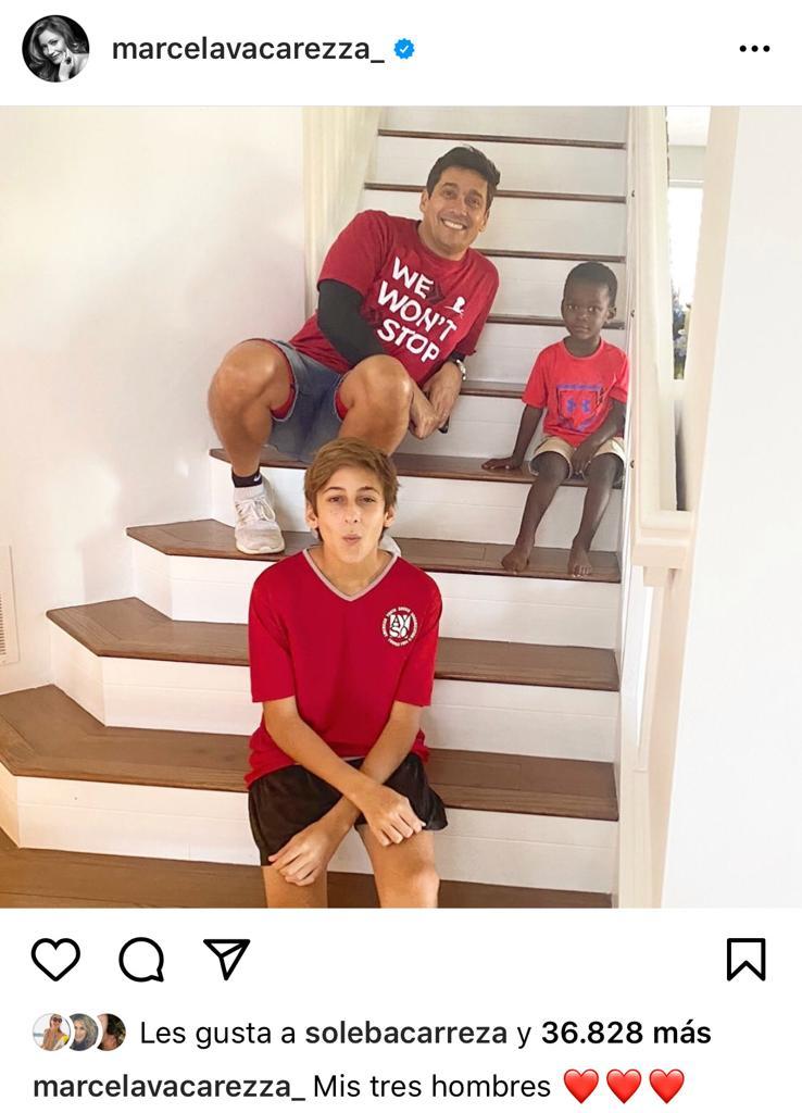 Marcela Vacarezza reacciona a duda por adopción de su hijo menor