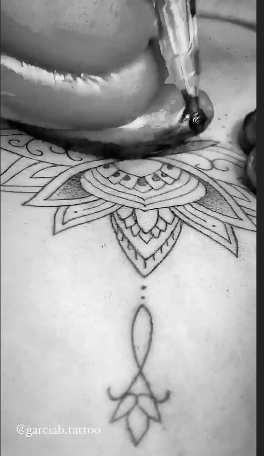 Gala Caldirola tatuaje nuevo