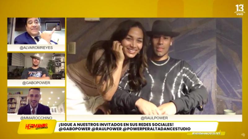 Lissandra soprendió en visita de Power Peralta