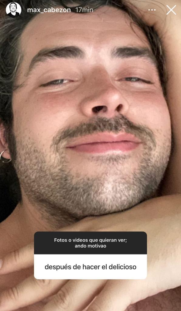 Max Cabezón impacta al compartir imágenes de él sin censura