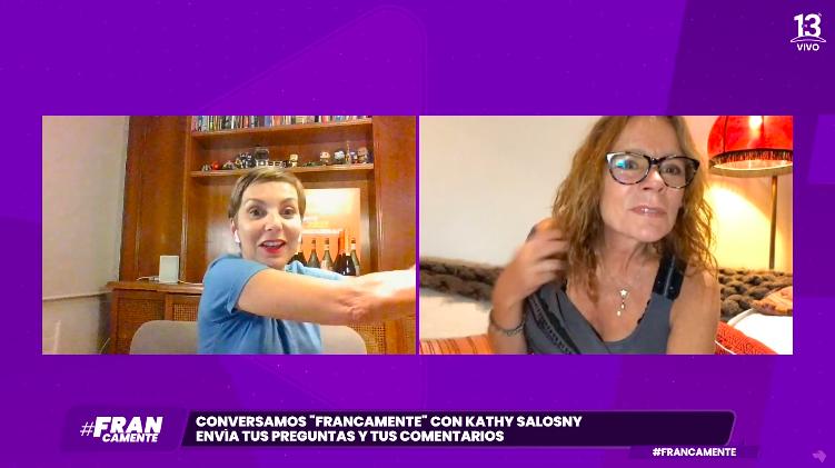 Fran García-Huidobro sufre chascarro en "Francamente"