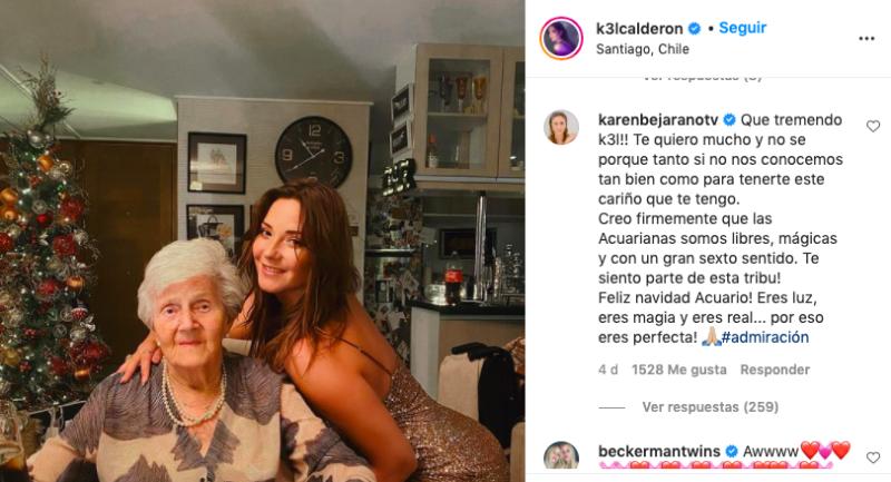 Comentarios Karen Bejarano foto Kel