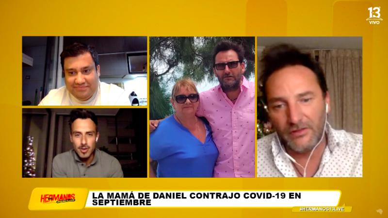 Daniel Fuenzalida habló sobre contagio de su madre