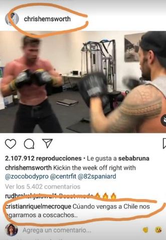 Cristián Riquelme sorprende al desafiar a “Thor” a una pelea