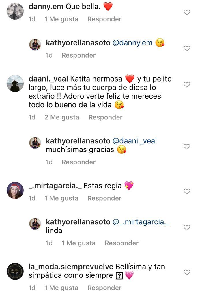 Kathy Orellana recibe elogios por mostrarse con su pelo real