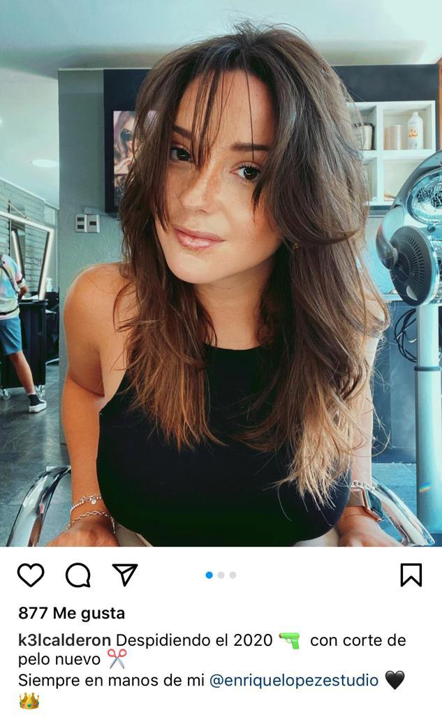 Kel Calderón despide el 2020 con cambio de look