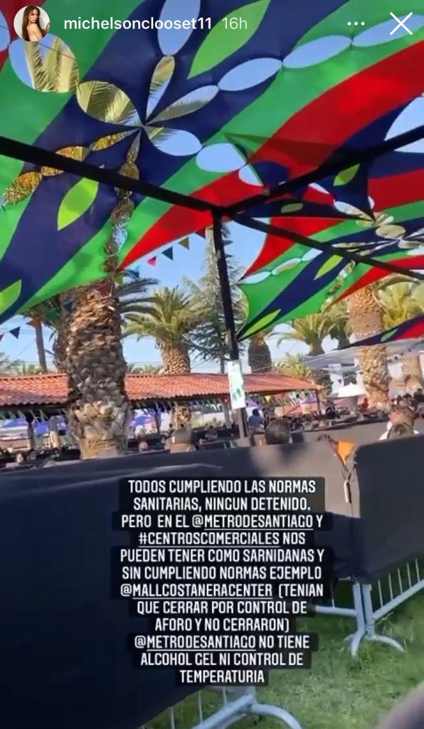 “Tanto show”: Ignacia Michelson defiende masiva fiesta clandestina