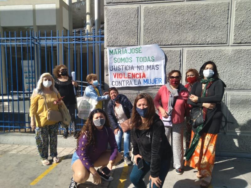 Grupo de apoyo a María José Vergara