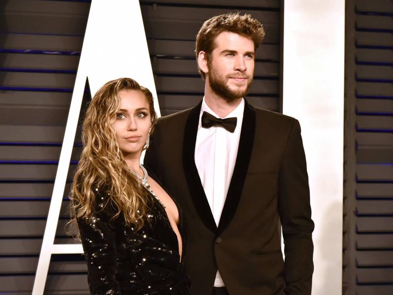 Miley Cyrus y Liam Hemsworth
