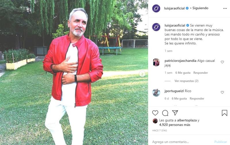 “Quién eres”: Luis Jara recibe críticas por selfie frente al espejo