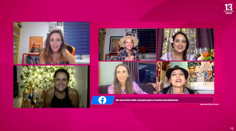 Maly Jorquiera se emocionó en su cumpleaños