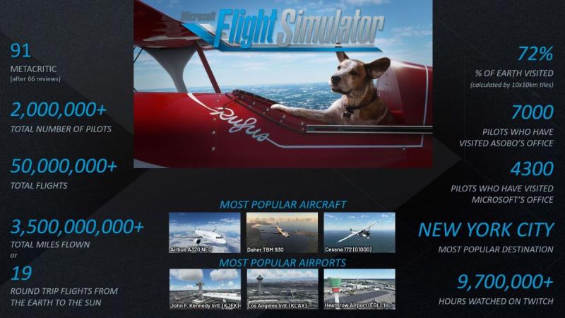 Microsoft flight simulator