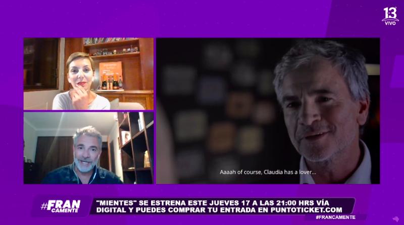 Álvaro Rudolphy en "Francamente"