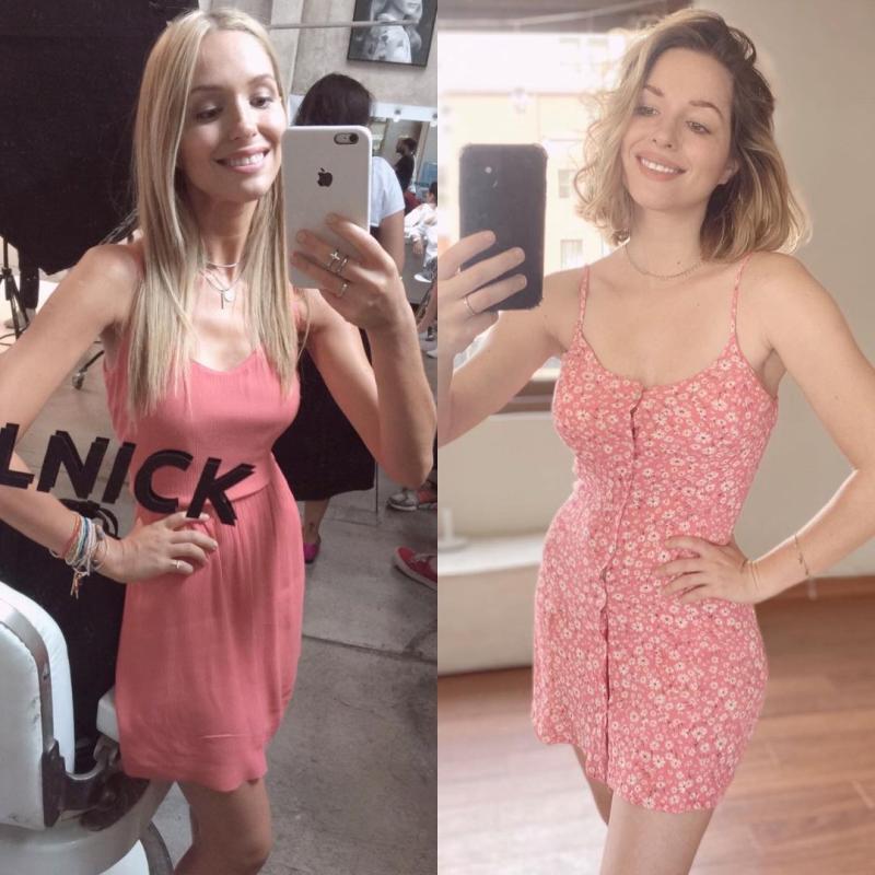 Nicole Block antes y después