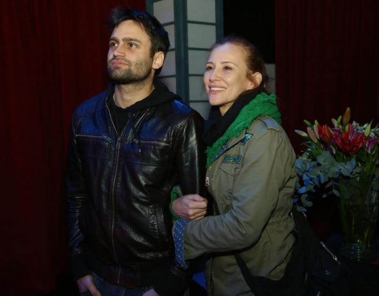 Sigrid Alegría y Francisco Germaín