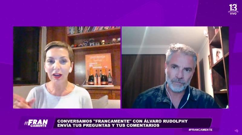 Álvaro Rudolphy en "Francamente"
