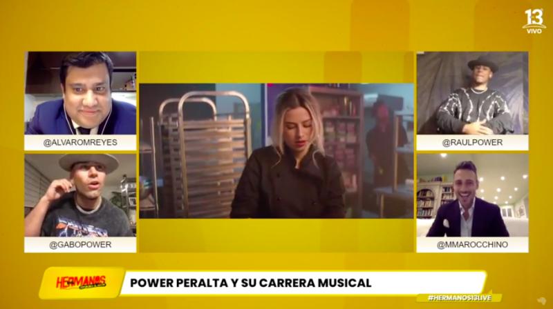 Power Peralta en "Hermanos separados al nacer"