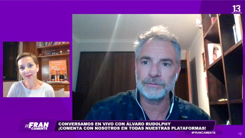 Álvaro Rudolphy en "Francamente"