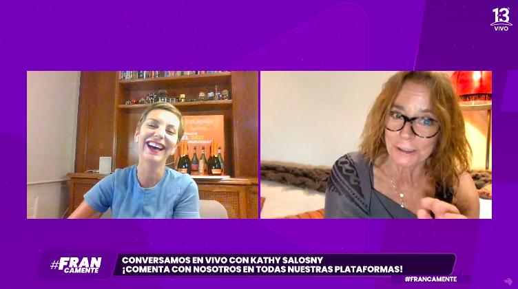 Kathy Salosny en "Francamente"