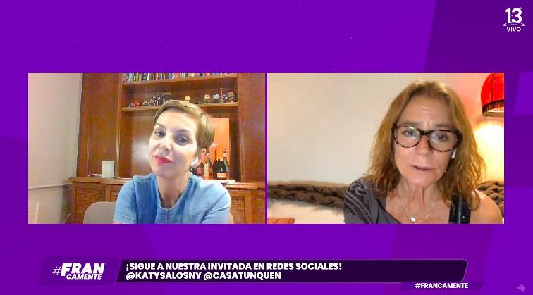 Kathy Salosny en "Francamente"