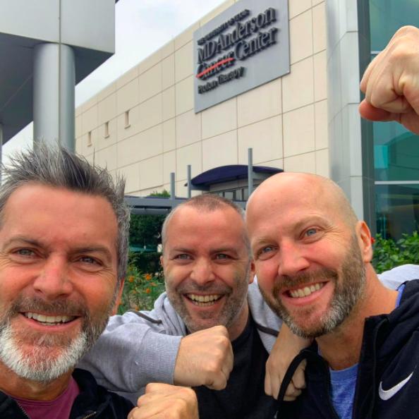 Cristián Sánchez y su hermano