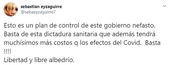 La furiosa reacción de Sebastián Eyzaguirre por retroceso a Fase 2