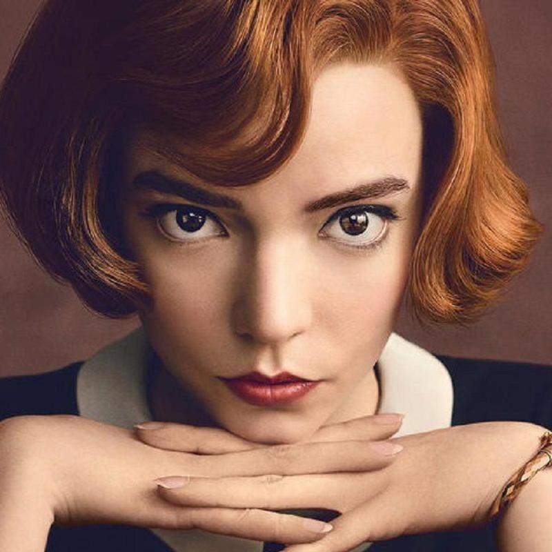 Anya Taylor-Joy en Gambito de dama