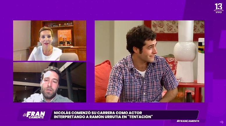 Nicolás Poblete en "Francamente"