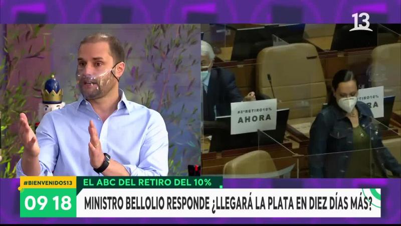 Ministro Bellolio: "Fue una buena semana para el gobierno"
