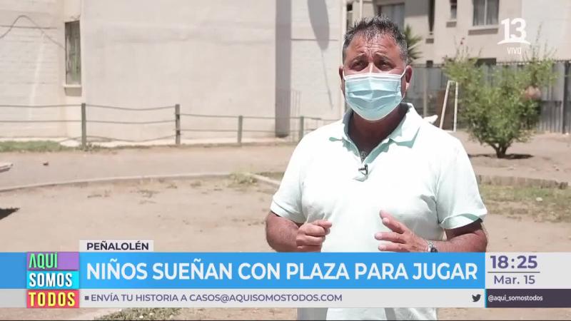 Nos activamos por una plaza digna para los niños de Peñalolén