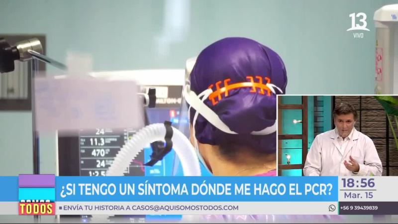 Dr. Bronstein habló sobre la toma de examen PCR sin orden médica