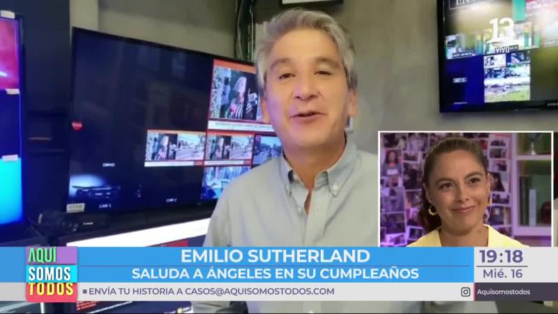 Rostros de Canal 13 saludaron a Ángeles Araya en su cumpleaños