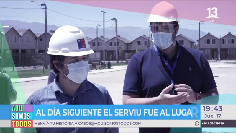 Familias de Buin desean tener su casa propia antes de navidad