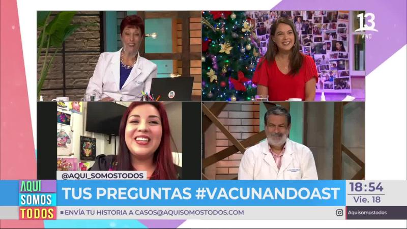 Conversamos con la primera chilena en recibir la vacuna Pfizer