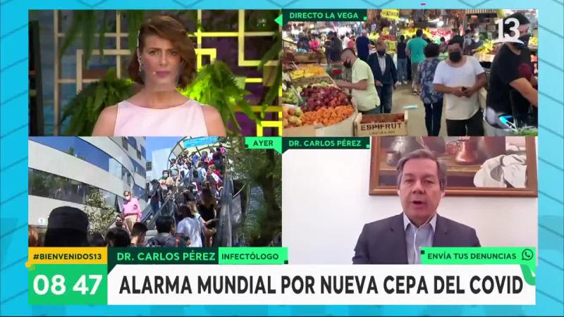 Dr. Pérez se refirió al alza de contagios por covid-19