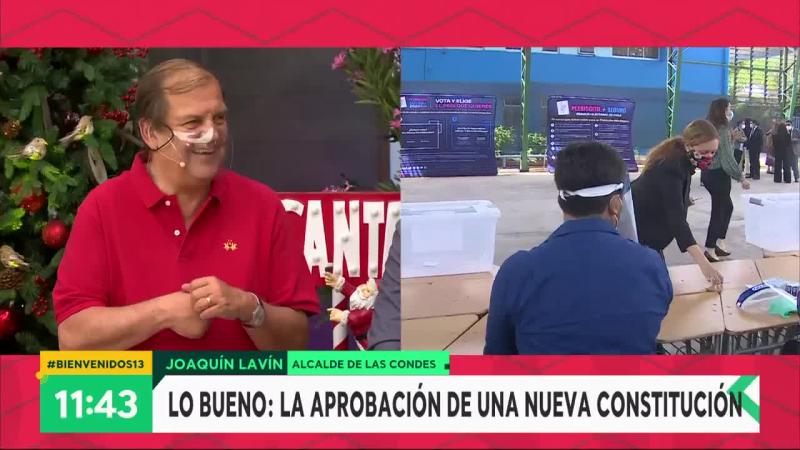 Joaquín Lavín eligió el "apruebo" como lo mejor del 2020