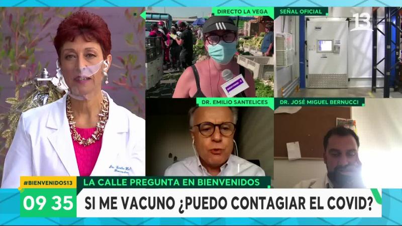 Dr. Santelices aclaró dudas sobre la mutación del covid-19