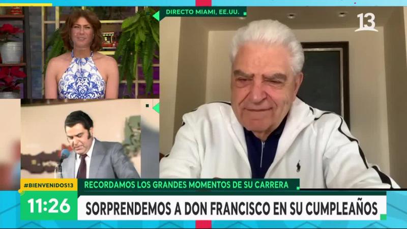 Tonka sufrió chascarro en vivo y así respondió Don Francisco